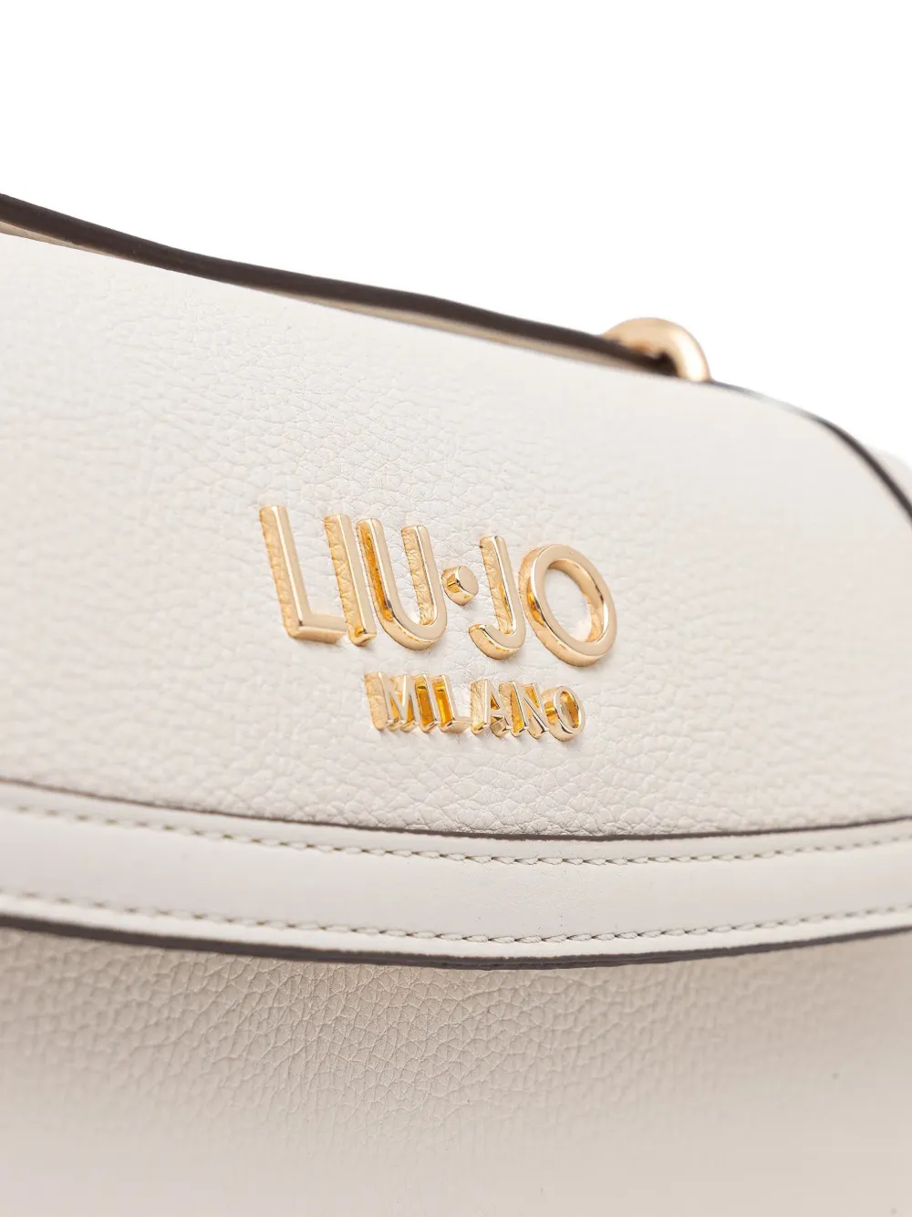 Logo-Lettering Studded Satchel