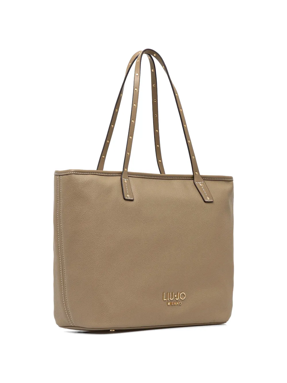  Liu Jo Studded Tote Bag - Neutrals 