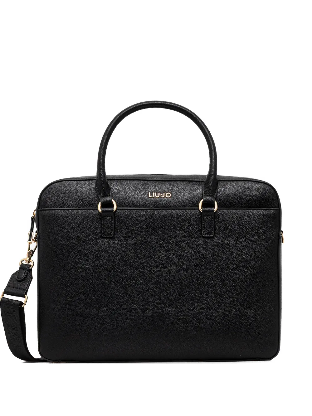 LIU JO top handle strap tote bag - Nero