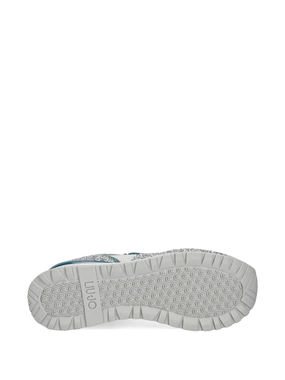 LIU JO Sneakers met glitter Zilver