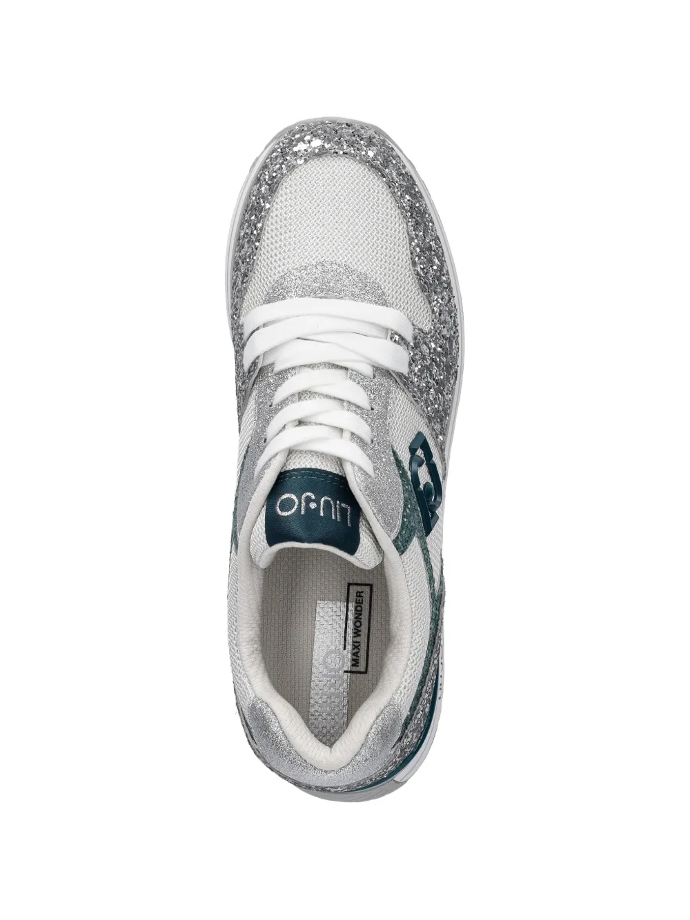 LIU JO Sneakers met glitter Zilver