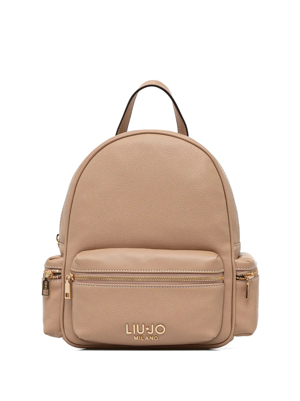 LIU JO zip pocket backpack - Toni neutri