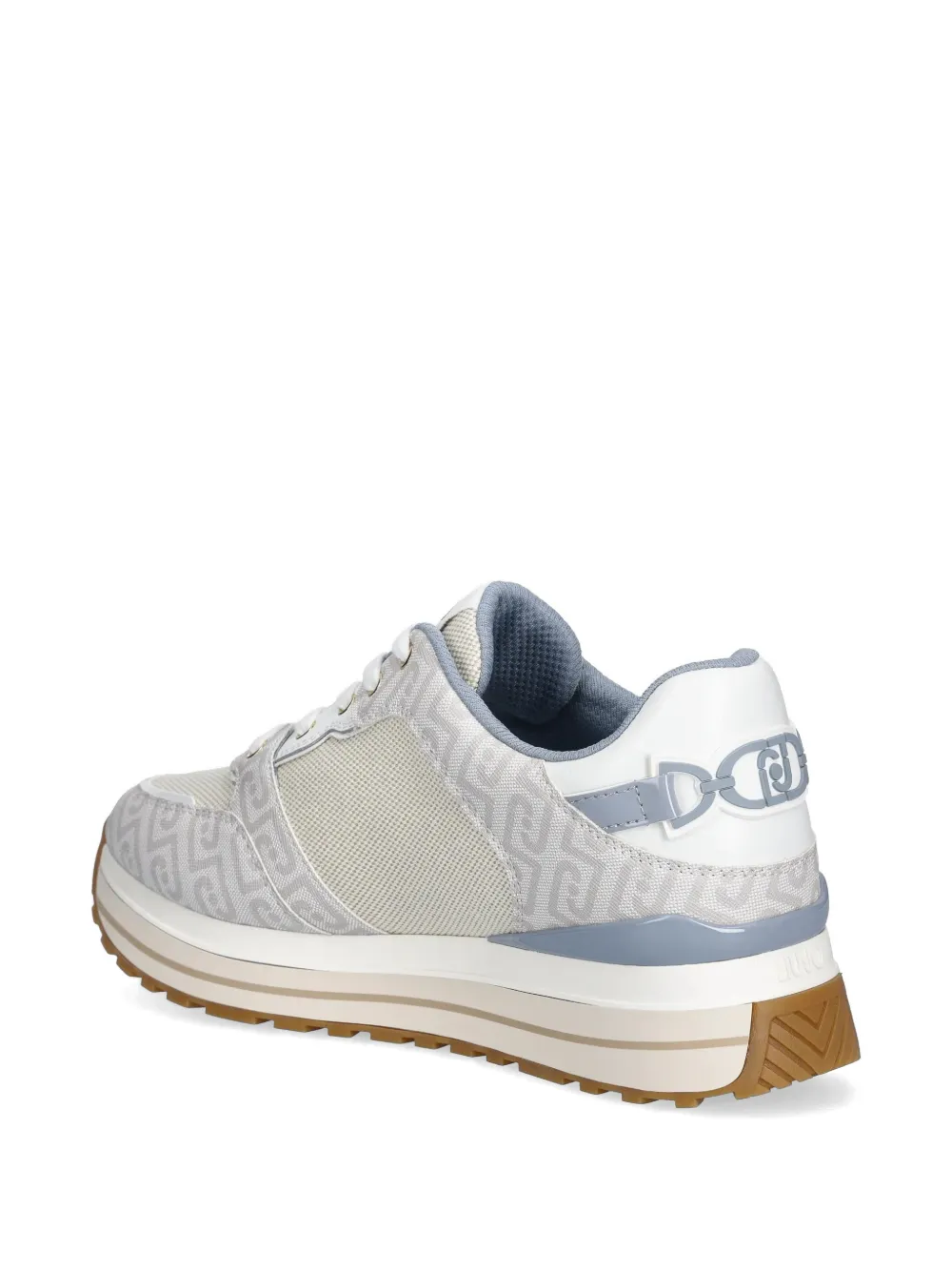 LIU JO Sneakers met logopatroon Beige