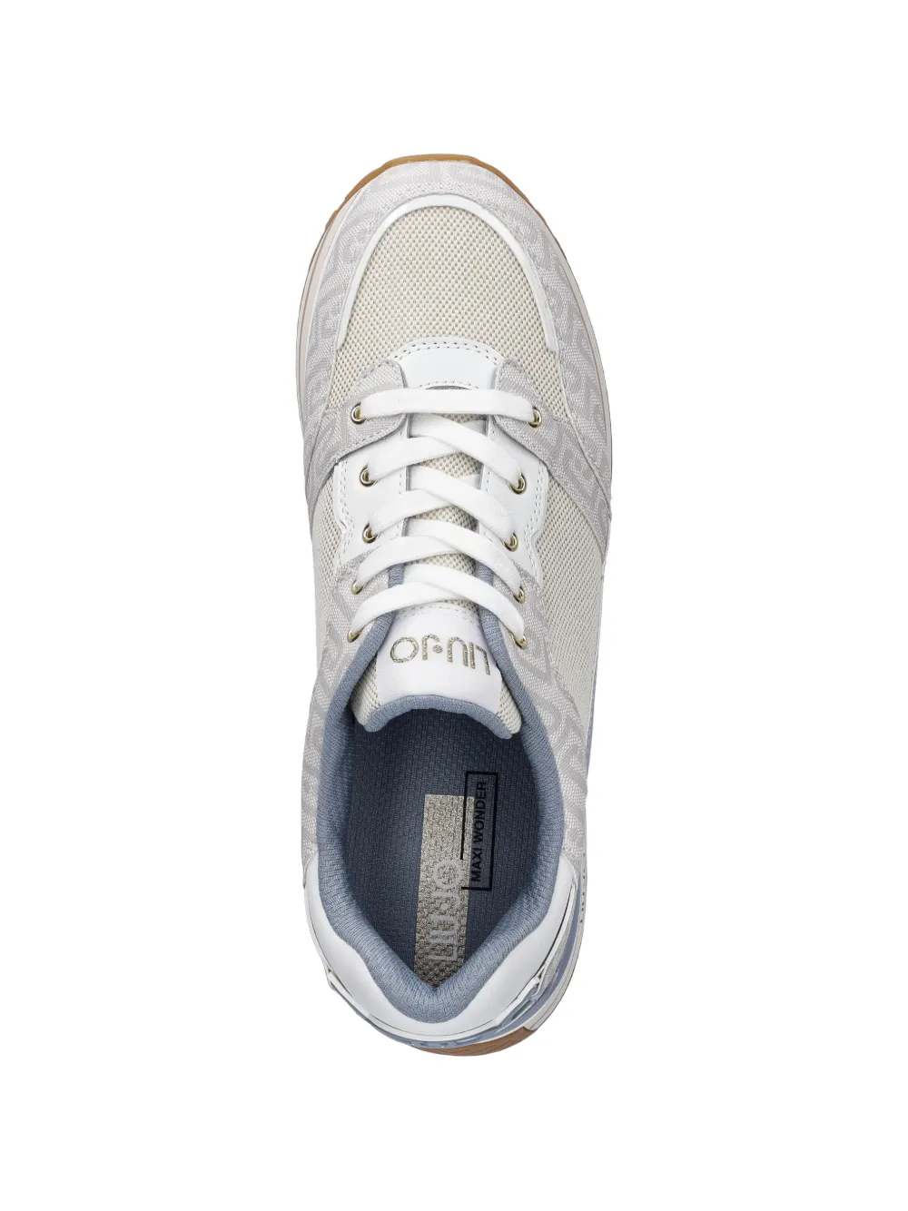 LIU JO Sneakers met logopatroon Beige
