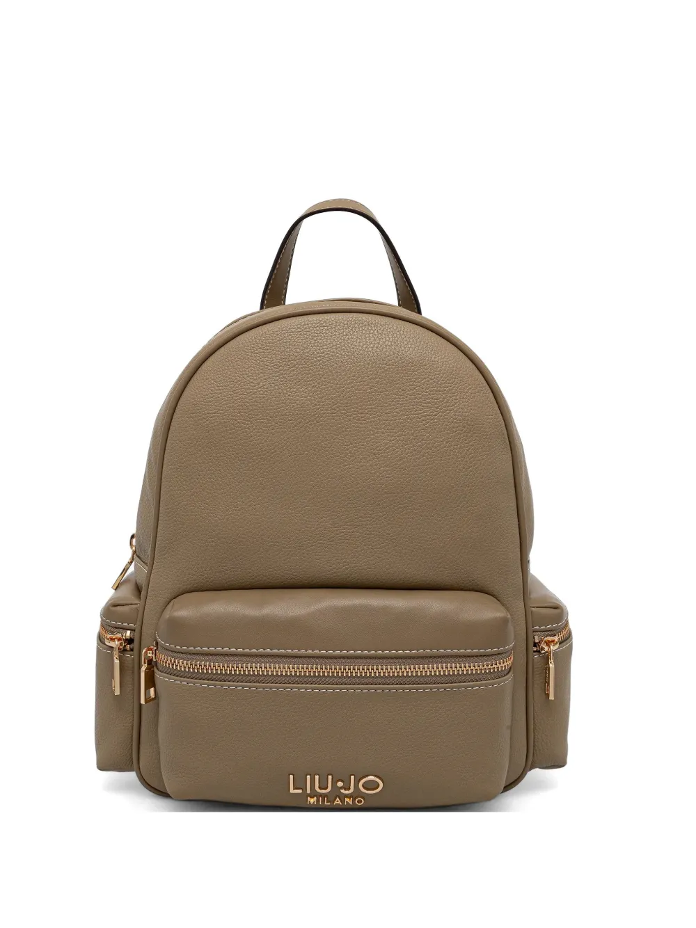 LIU JO zip-detail backpack - Toni neutri