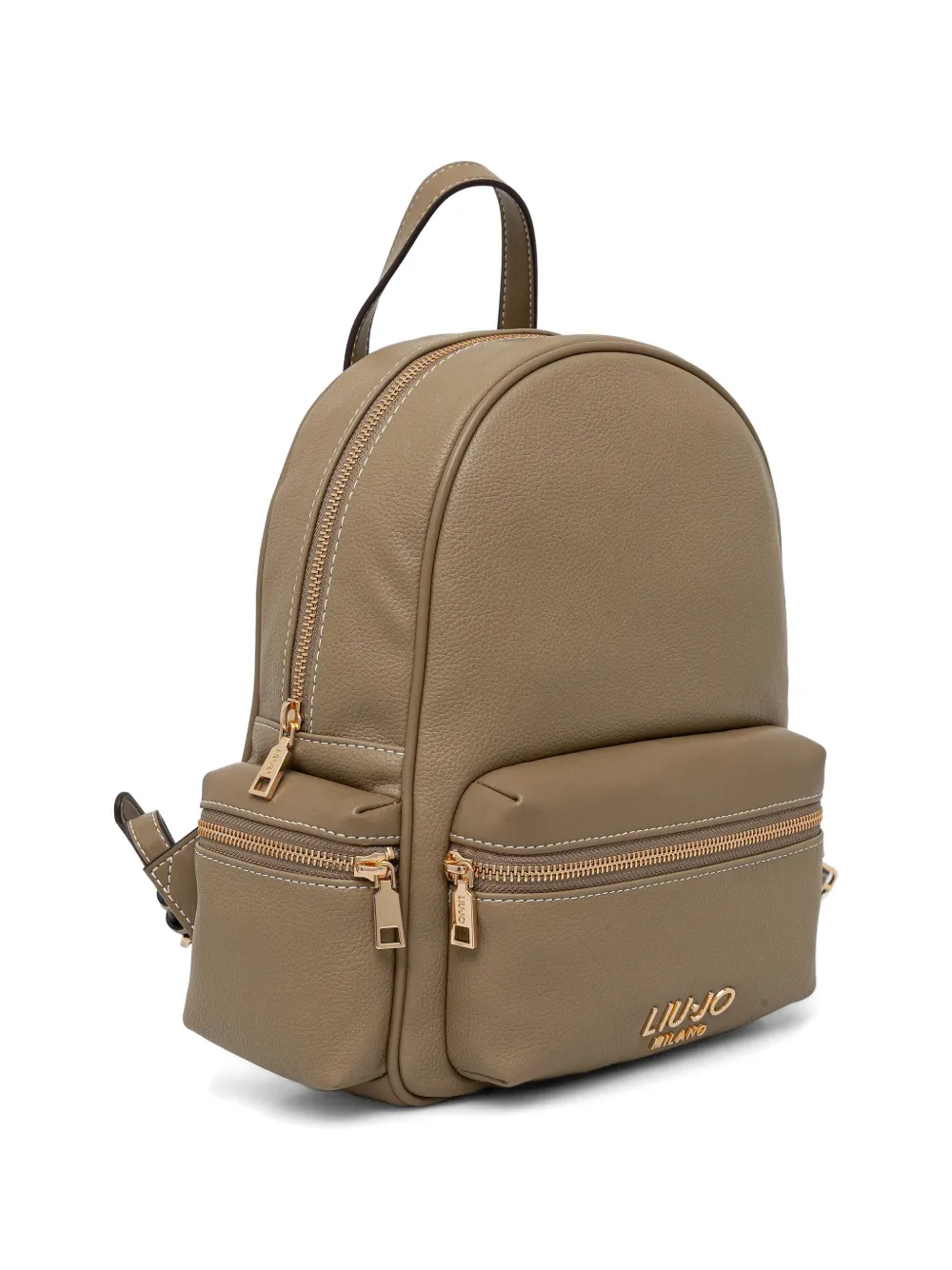  Liu Jo Zip-detail Backpack - Neutrals 