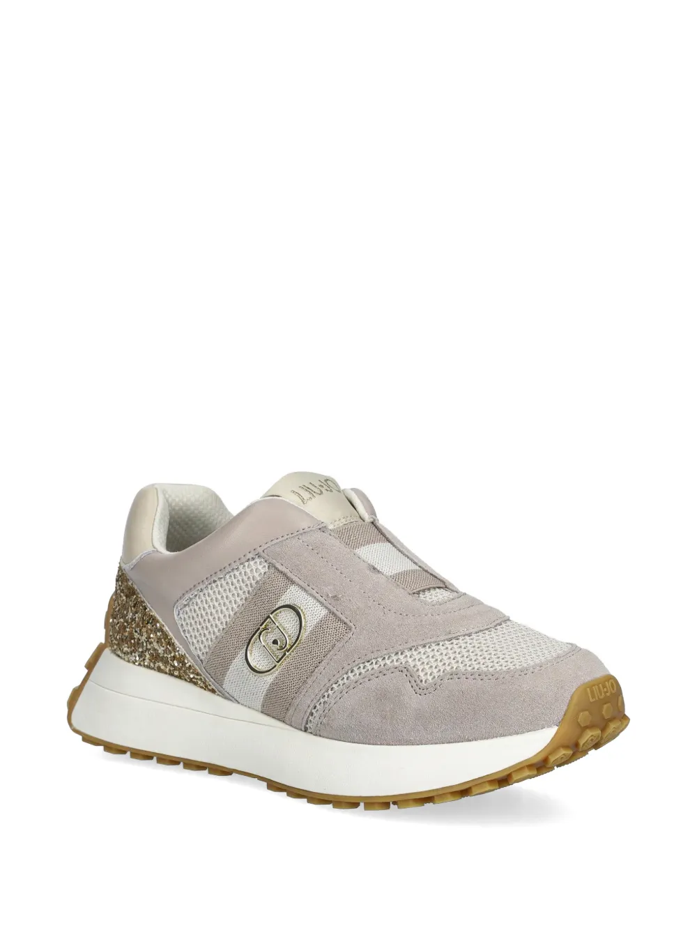 LIU JO Sneakers verfraaid met glitter Grijs