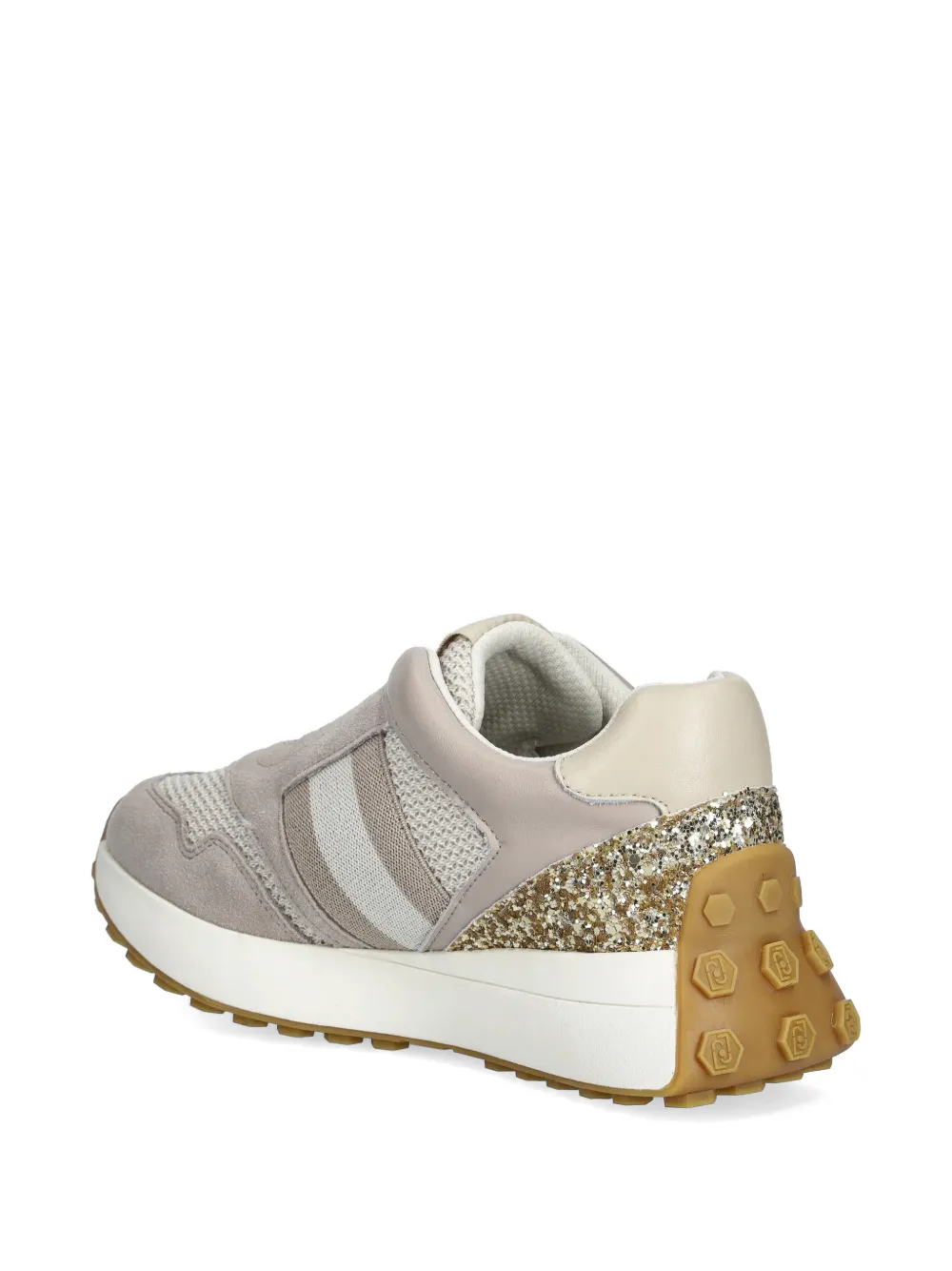 LIU JO Sneakers verfraaid met glitter Grijs