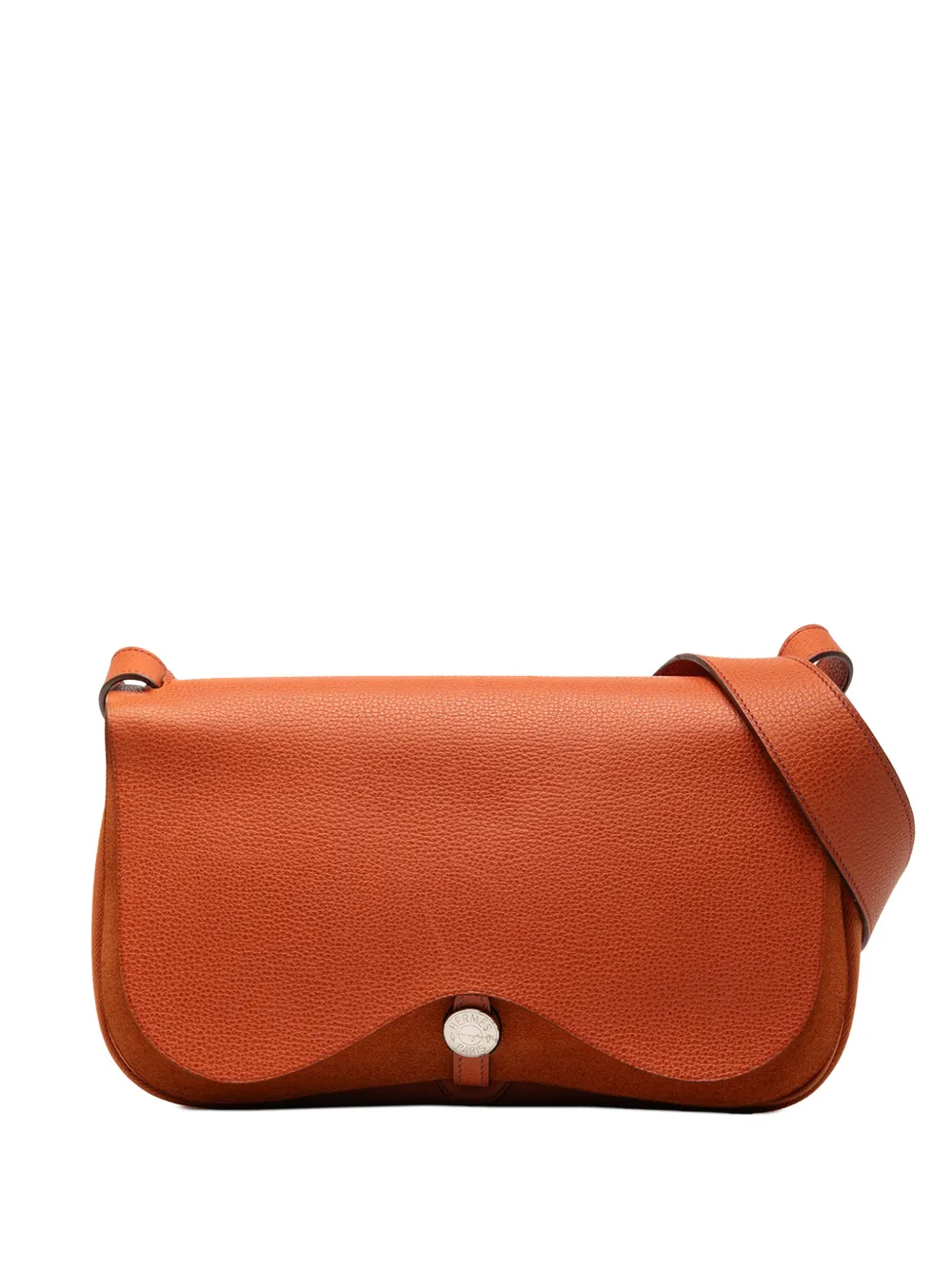 Hermès Pre-Owned 2005 Vache Liege and Toile Sac Colorado PM shoulder bag - Arancione