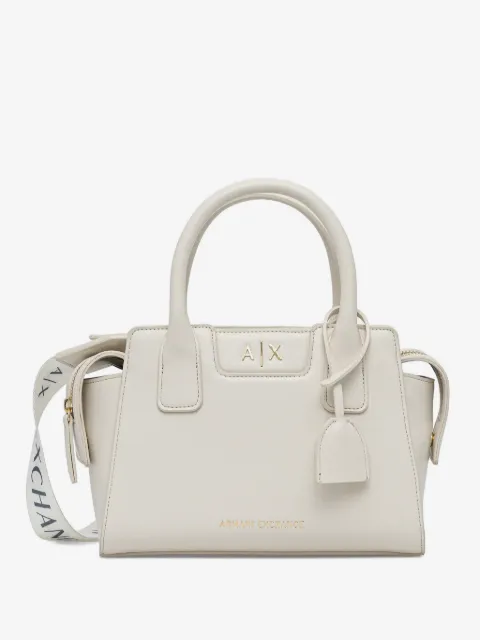 Armani Exchange tag-detail tote bag