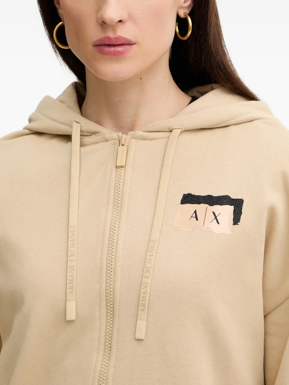 Logo Zip Hoodie