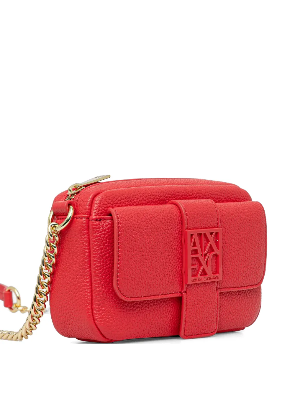  Armani Exchange Mini Logo-embellished Cross-body Bag - Red 