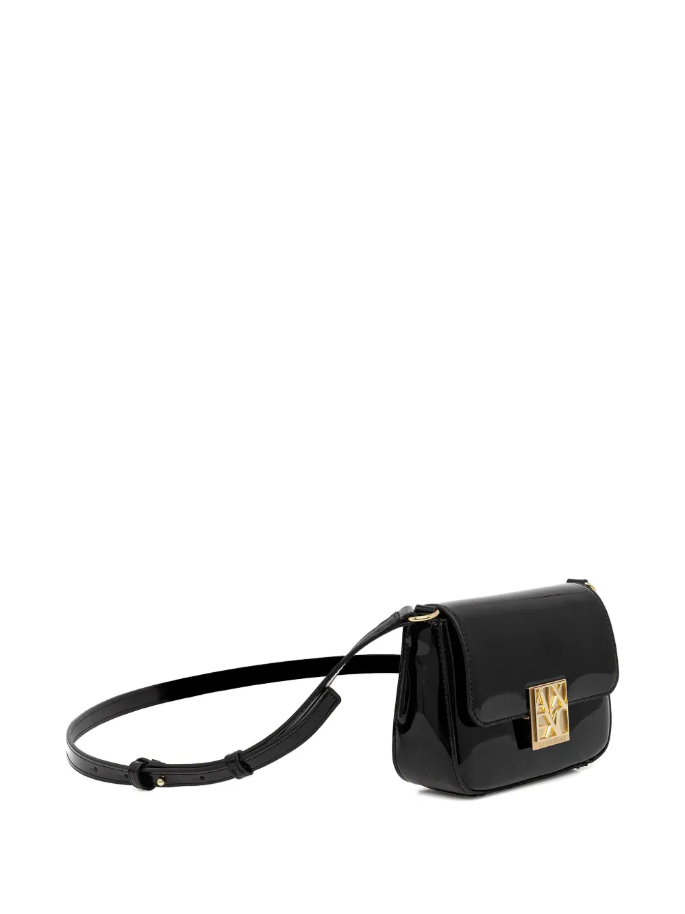  Armani Exchange Logo-plaque Cross-body Bag - Black 