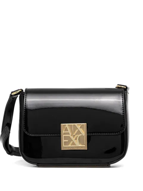 Armani Exchange logo-plaque cross-body bag