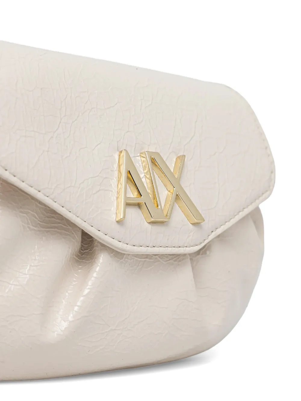  Armani Exchange Mini Textured Cross-body Bag - White 