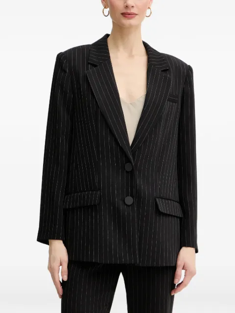 Armani Exchange blazer a rayas diplomáticas