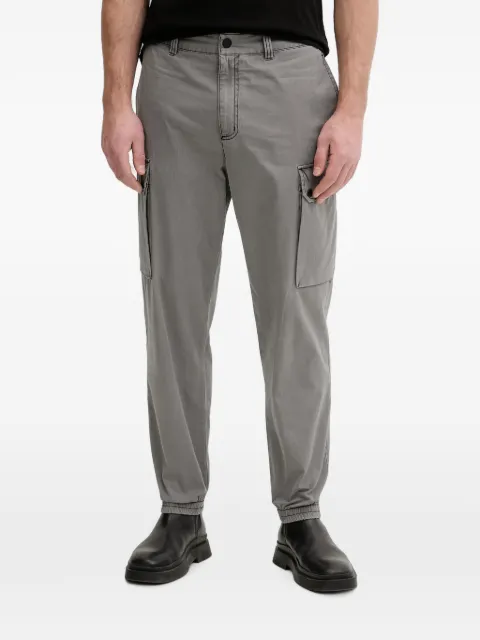 Armani Exchange ripstop-texture cuffed cargo pants