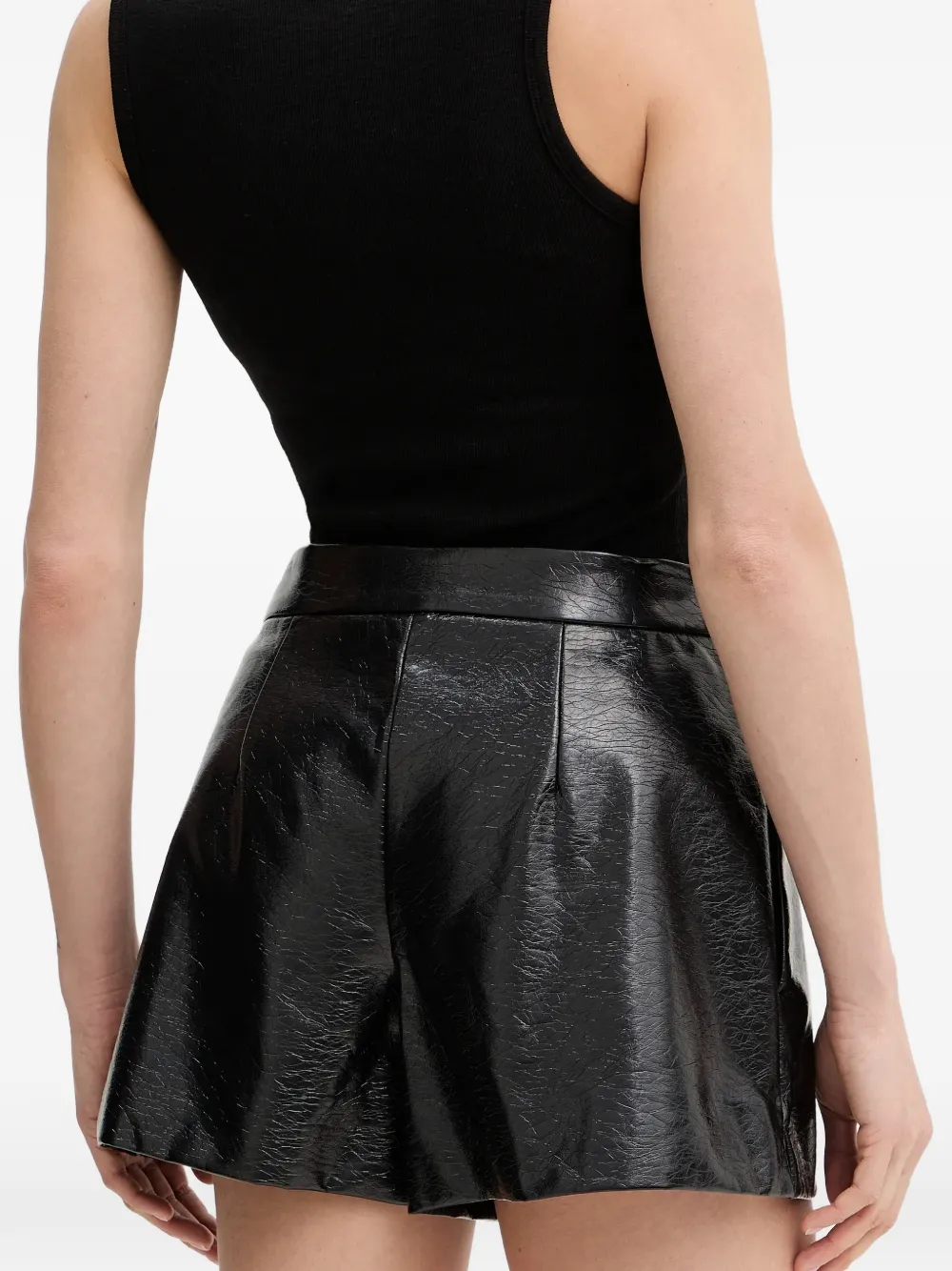  Armani Exchange Buttoned Shorts - Black 