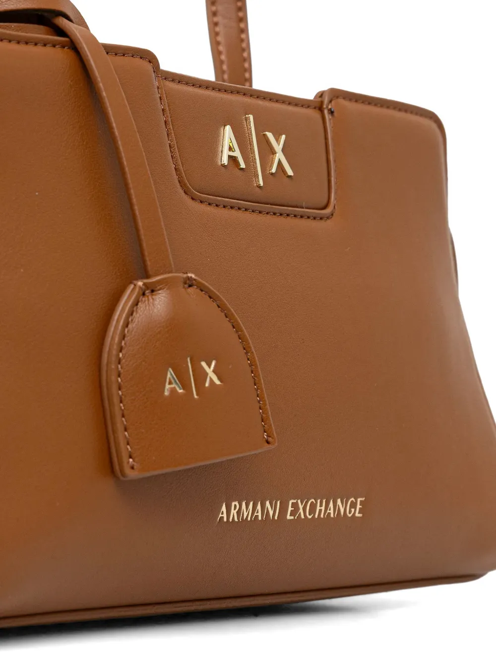 Armani Exchange Crossbodytas met logo Bruin