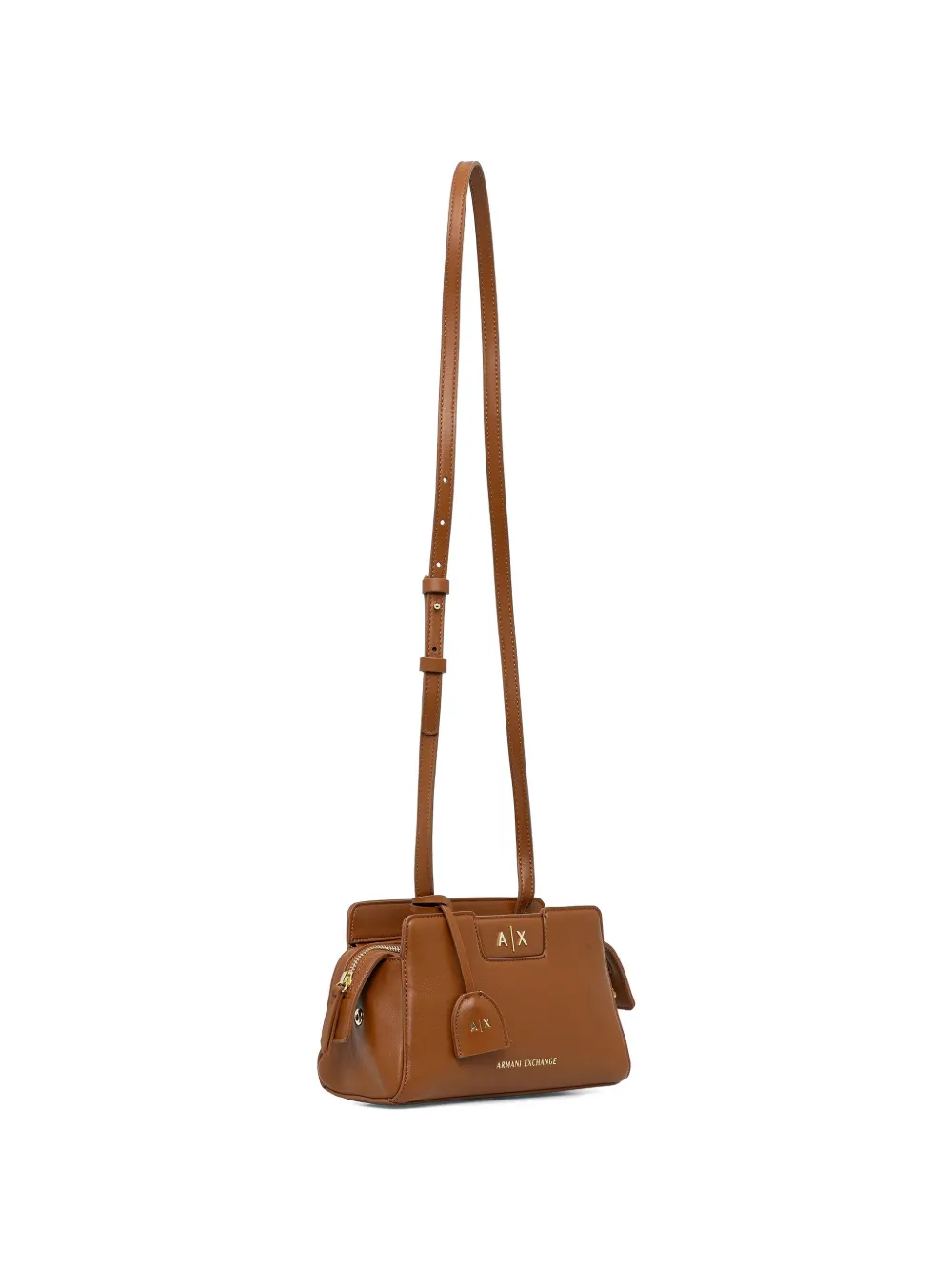 Armani Exchange Crossbodytas met logo Bruin