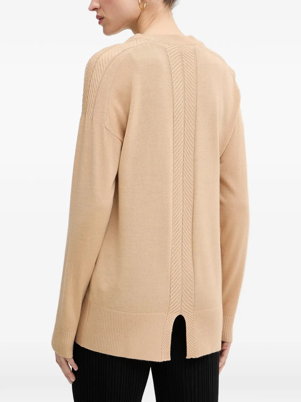  Armani Exchange Buttoned Cardigan - Neutrals 
