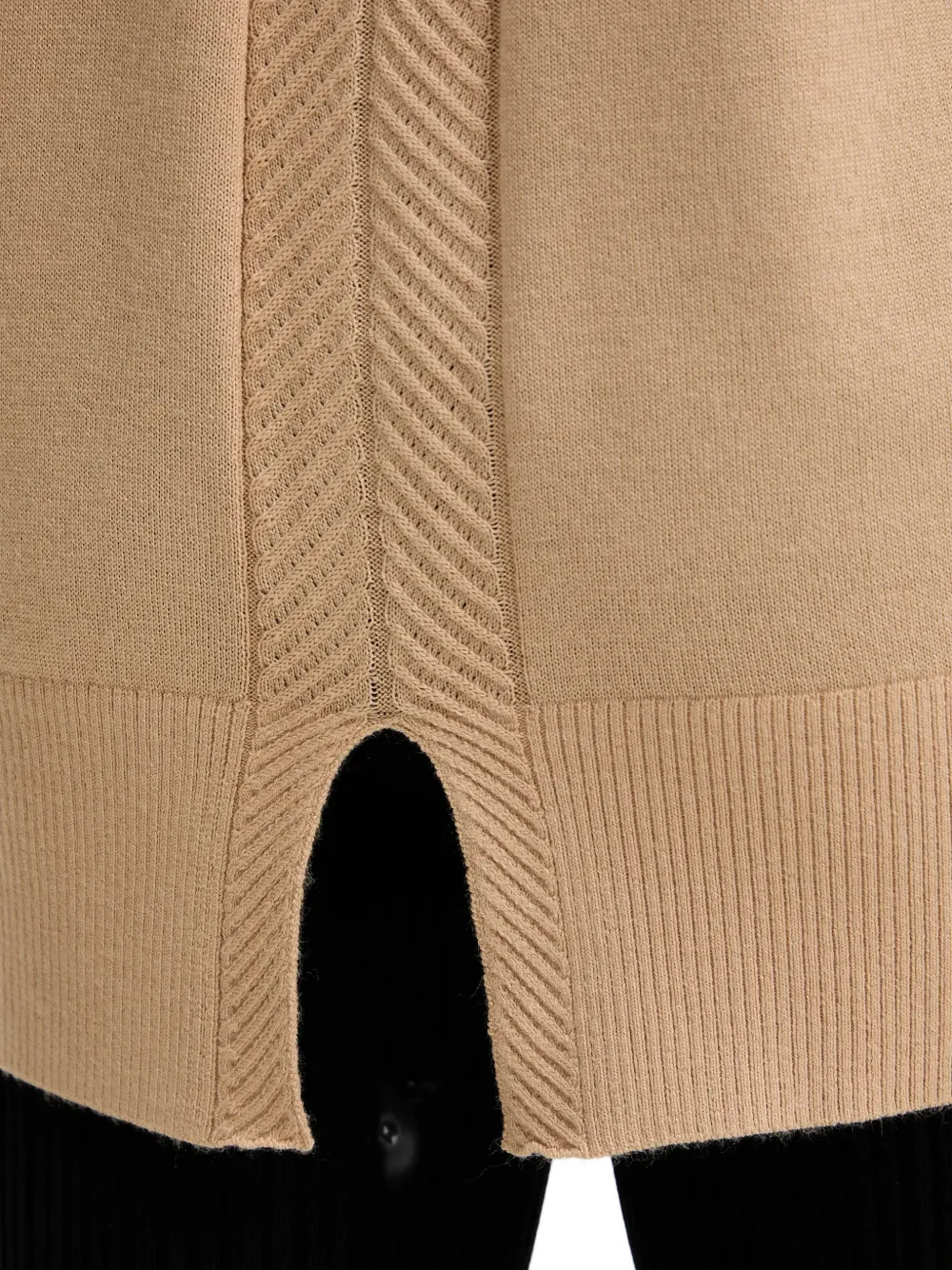 Armani Exchange Vest met knopen Beige