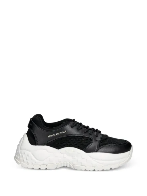 Armani Exchange panelled sneakers