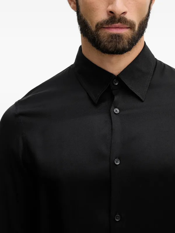 armani exchange dress shirts Short Sleeved Shirt White - Male sleeve shirt Armani Exchange - Slim-fit dress