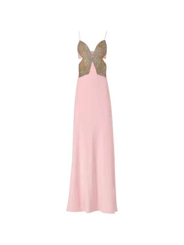 butterfly cut dress Butterfly cut gown dress