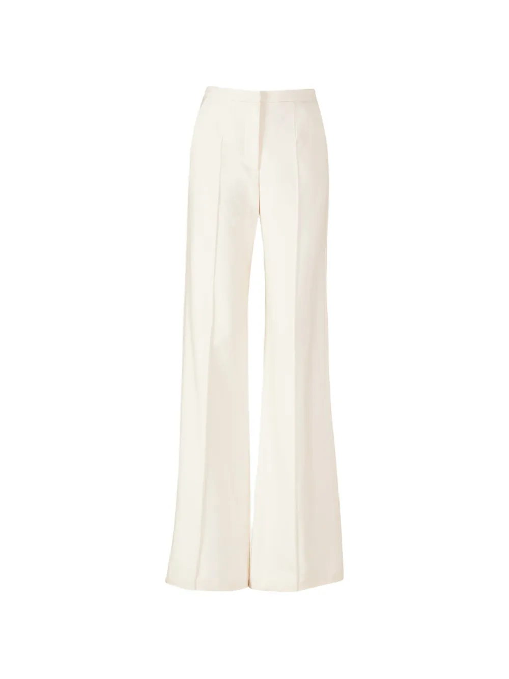 Costarellos Daline Pleated Wide-leg Trousers In Neutral
