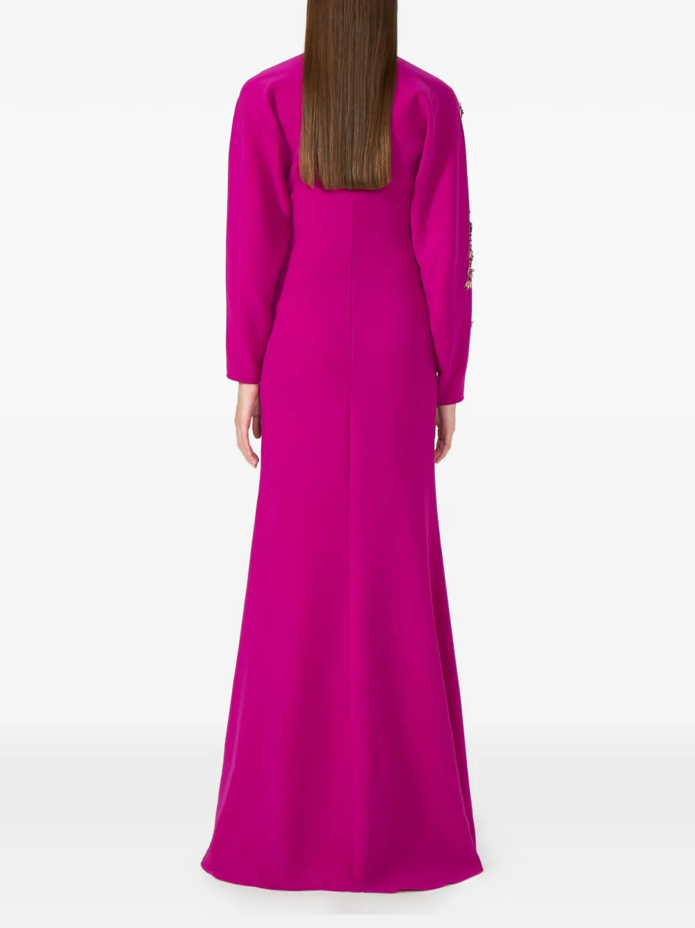 Costarellos Marla maxi-jurk met kristallen applicatie Roze