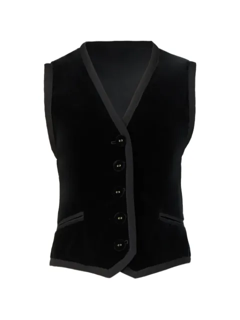 Costarellos Jetta velvet waistcoat
