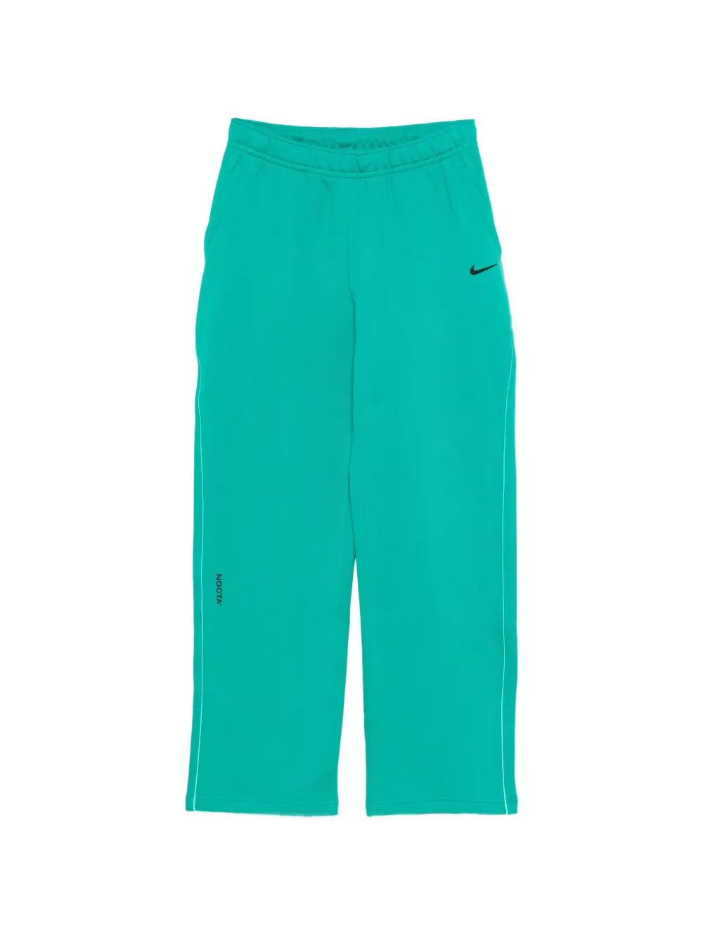 Nike logo trackpants - Verde