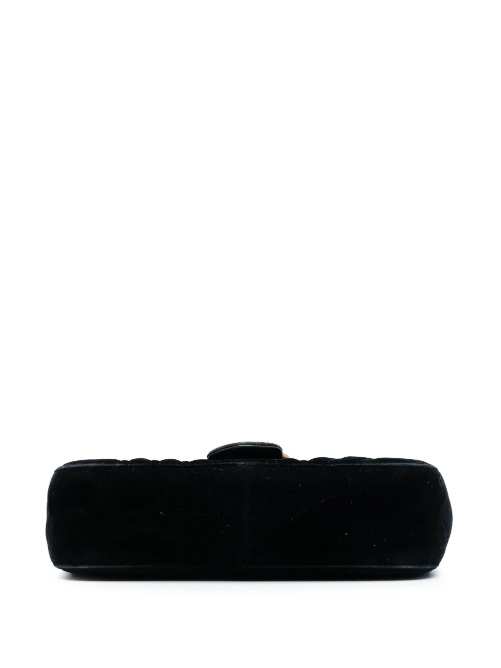 2016-2026 Small Gg Marmont Matelasse Velvet Shoulder Bag