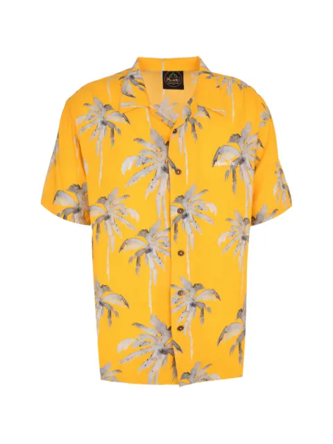Mauna Kea palm-print shirt