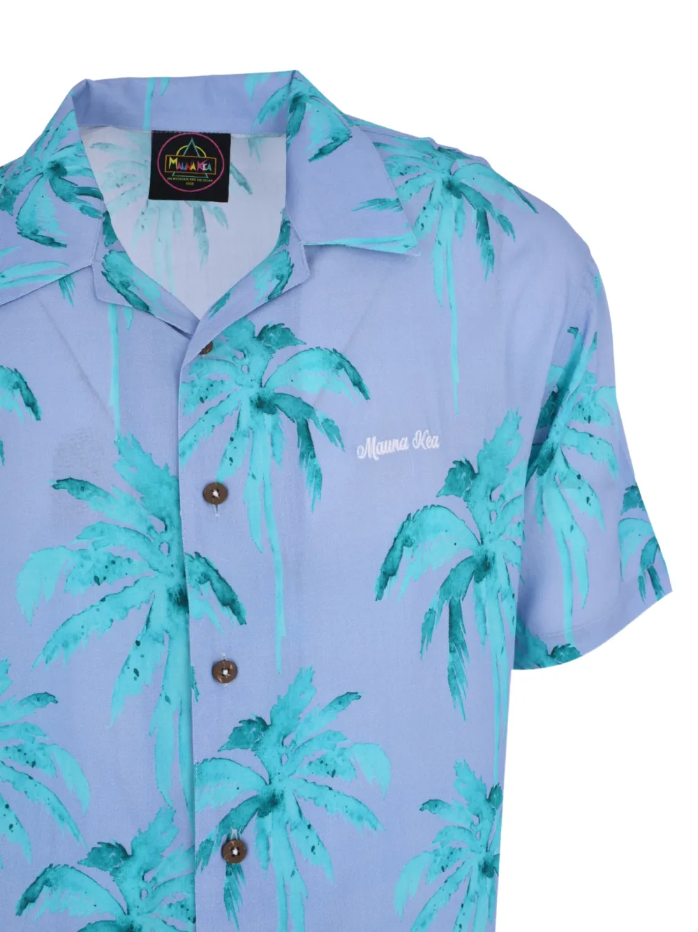 Mauna Kea Overhemd met print Paars