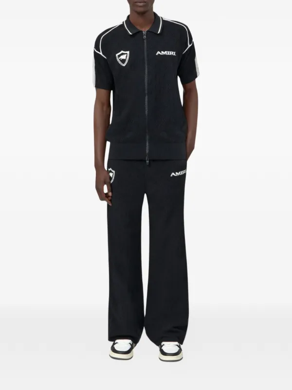AMIRI Zip Sport Shirt | Black | FARFETCH