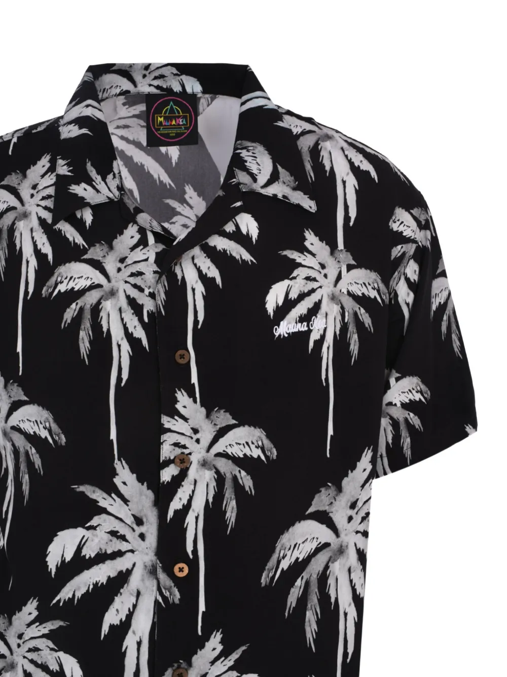 Mauna Kea Overhemd met print Zwart