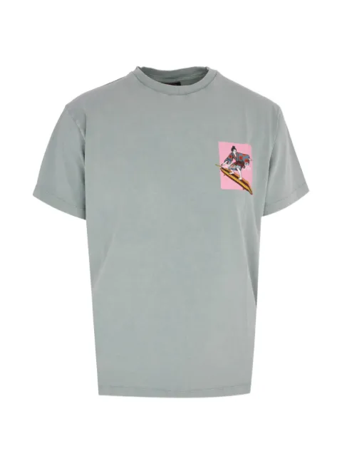 Mauna Kea samurai-print T-shirt