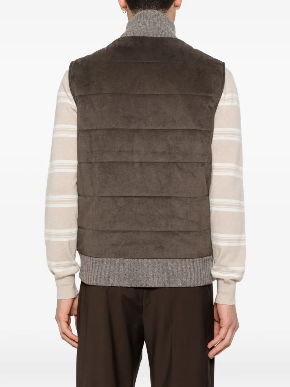 Sleeveless Quilted Gilet