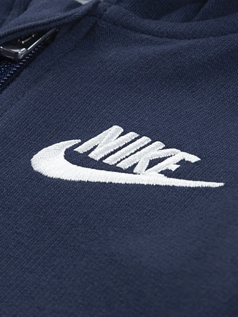 Nike Kids Romper met logo Blauw