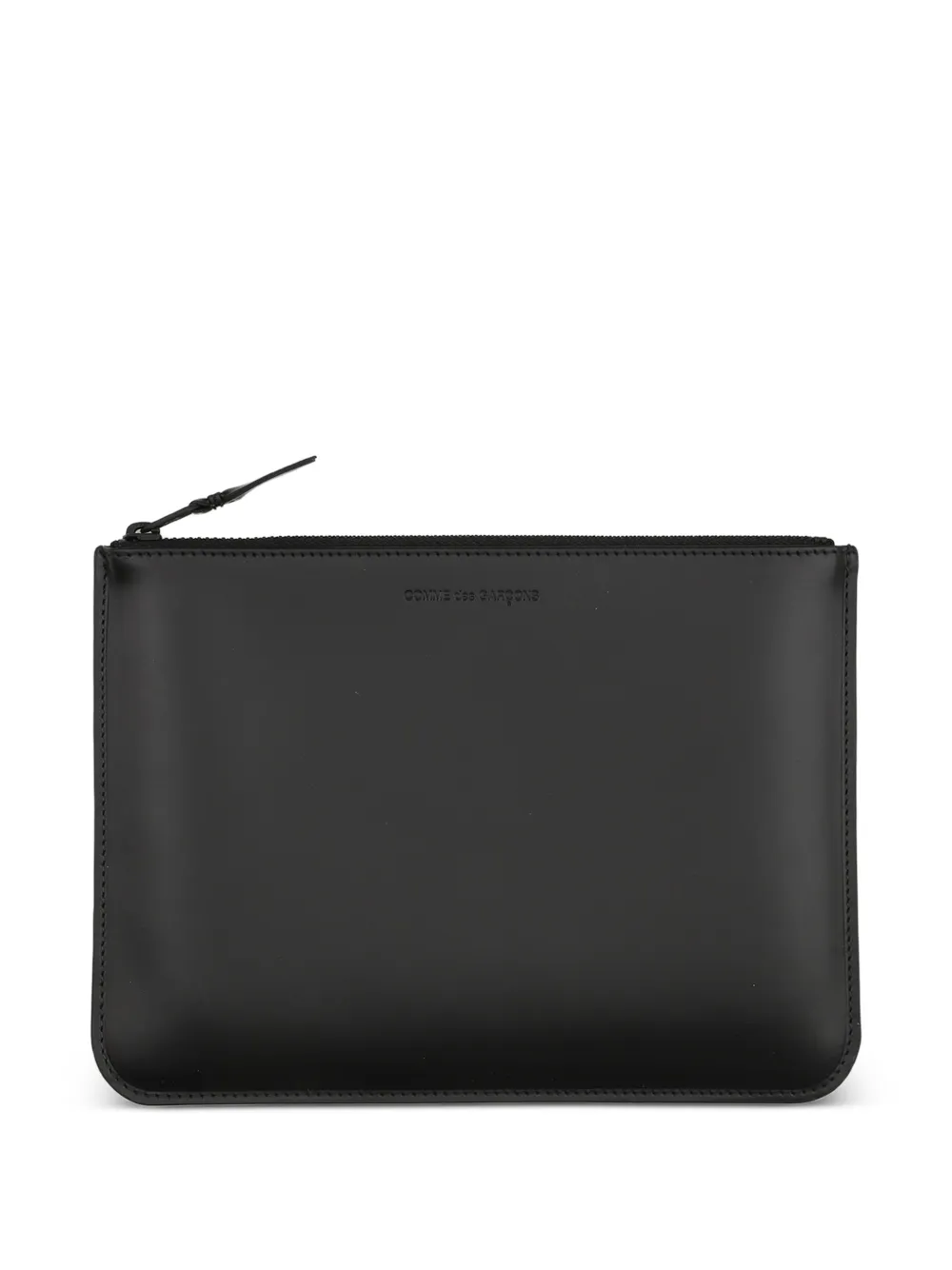 Comme Des Garçons Wallet zip leather wallet - Nero