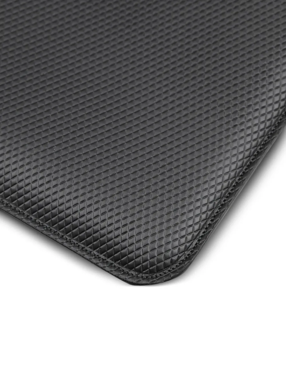 Comme Des Garçons Wallet Portemonnee met textuur en rits Grijs