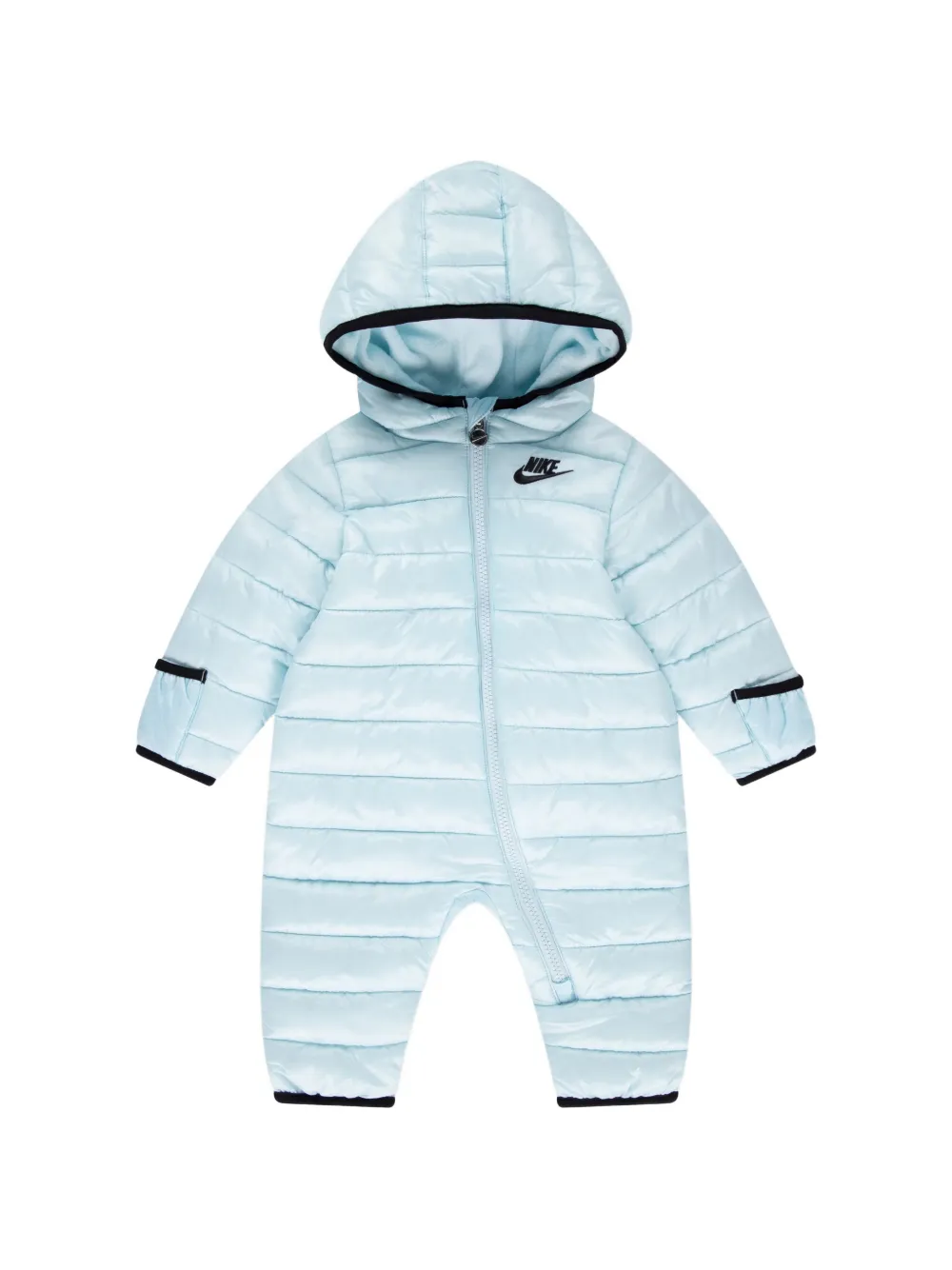 Nike Kids hooded logo snowsuit - Blau