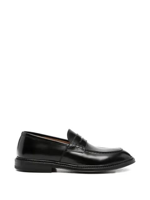 Green George penny loafers