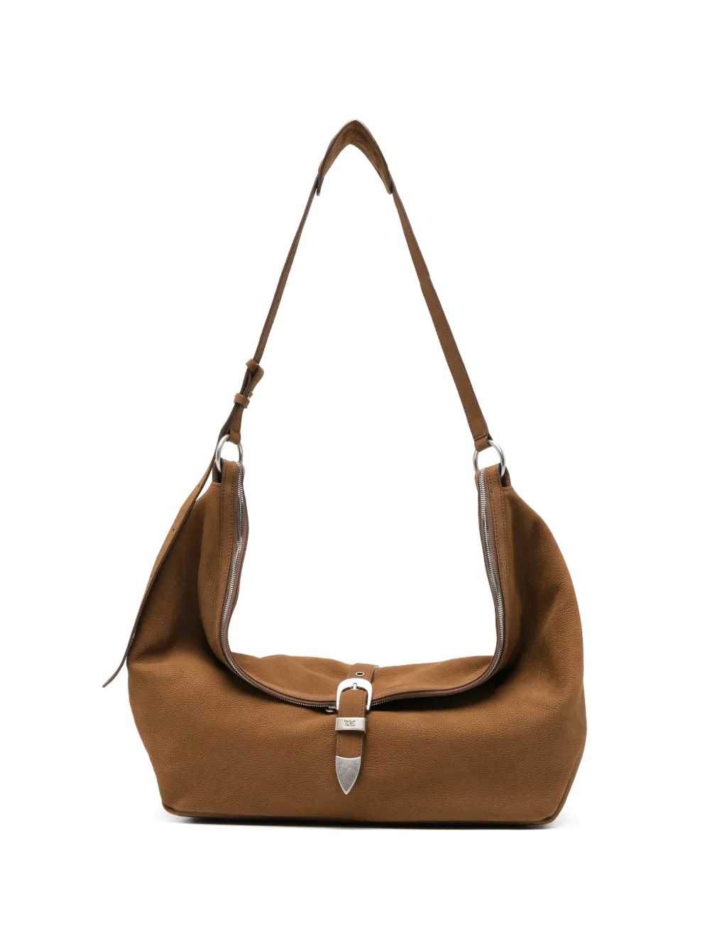 Marge Sherwood belted shoulder bag - Marrone