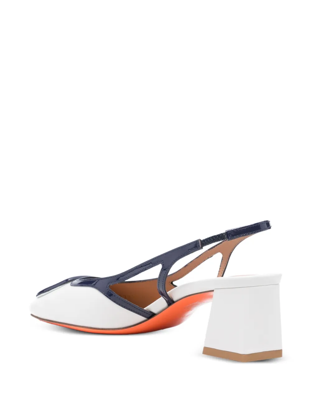 Santoni Slingback pumps Wit