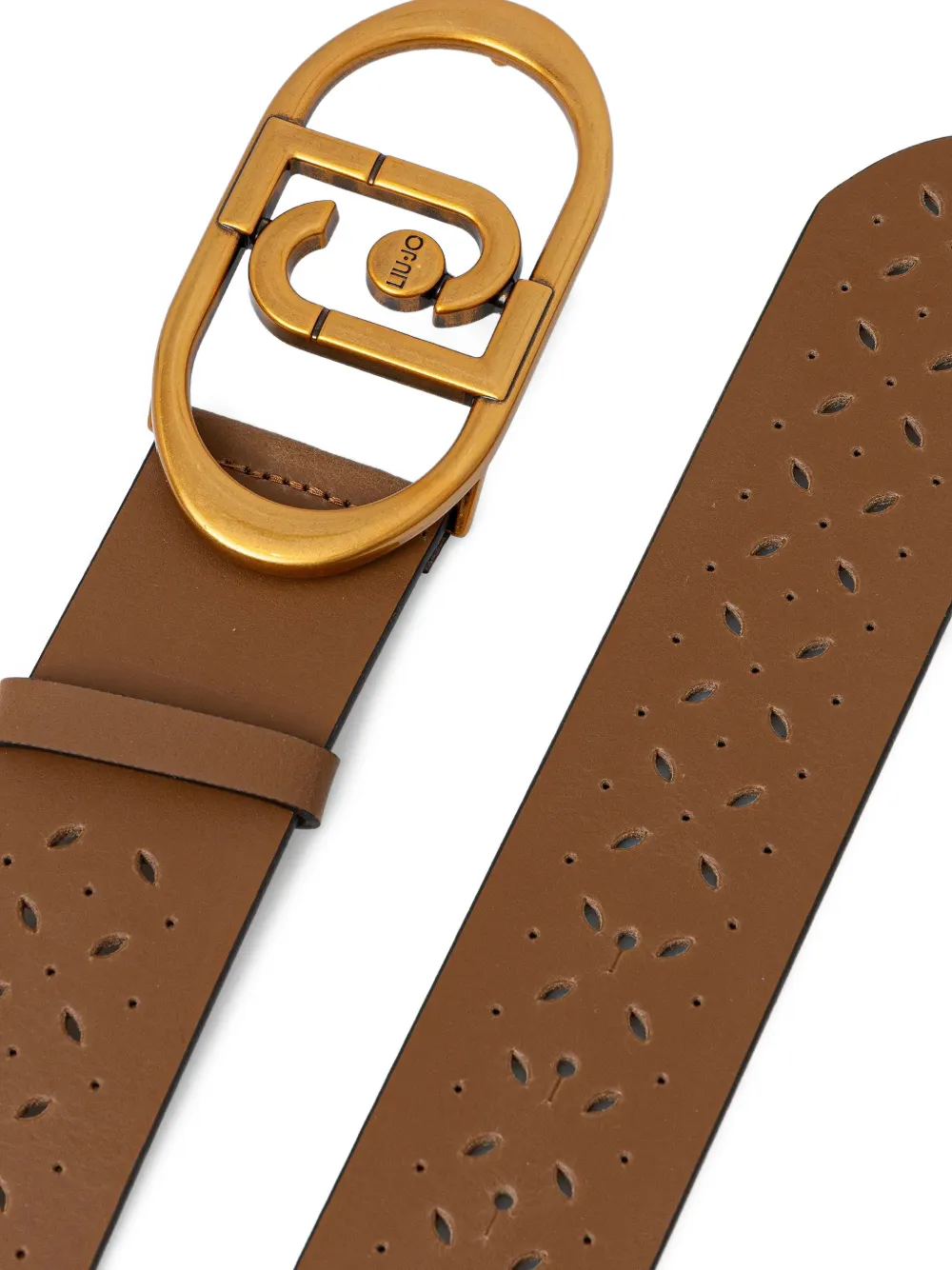 LIU JO Riem met logogesp Bruin