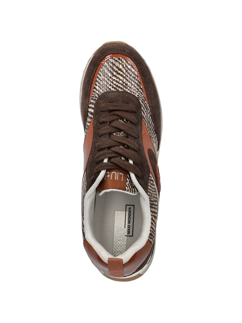 LIU JO Sneakers met logo Bruin