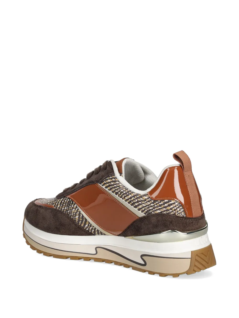 LIU JO Sneakers met logo Bruin